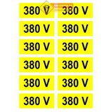 Set etichete 380v